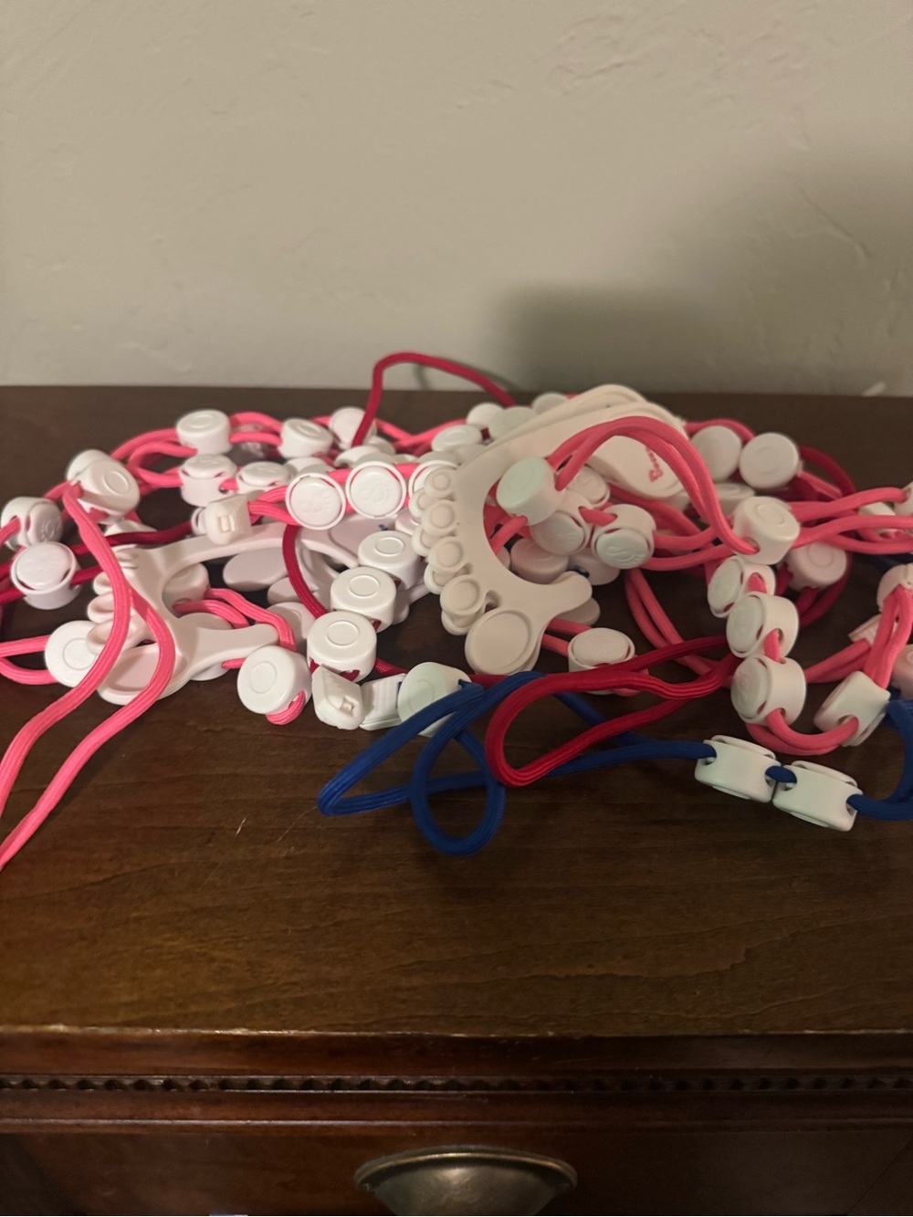 SOCKDOCK Multi-Color Cord Organizer Pink, Blue, Red - 3-4 sets